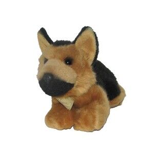 Aurora Miyoni German Shepherd Puppy Dog Plush 9” Stuffed Animal Toy